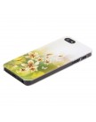 Чехол Sotomore Цветы и бабочки на зеленом фоне для iPhone 5