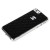 Накладка Chaanell для iPhone 5 серебряная+черная кожа Miaget