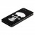 Чехол Белый череп на черном фоне для iPhone 5