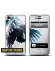 Виниловая неоновая наклейка  для iPhone 4 | 4S  Eagle (Орел, светится в темноте)