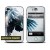 Виниловая неоновая наклейка  для iPhone 4 | 4S  Eagle (Орел, светится в темноте)