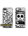 Виниловая неоновая наклейка для iPhone 4 | 4S Skulls (Neon) (Череп, светится в темноте)