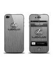 Виниловая наклейка для iPhone 4 | 4S Lexus Grey
