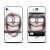 Выпуклая наклейка Owl (Mamaeva) для iPhone 4 | 4s