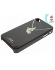 Чехол для Apple iPhone 4 | iPhone 4S Face Dream Подвеска бабочка (black)