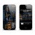 Виниловая наклейка для iPhone 4 | 4S TextBlack
