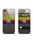 Виниловая наклейка для iPhone 4 | 4S RainbowApple