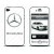 Виниловая наклейка для iPhone 4 | 4S Mercedes-Benz
