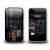 Виниловая наклейка для Apple iPhone 3GS | 3G | 2G TextBlack