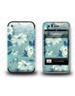 Виниловая наклейка для Apple iPhone 3GS | 3G | 2G FlowersBlue