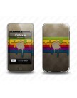 Виниловая наклейка для iPod Touch 3rd RainbowApple