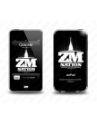 Виниловая наклейка для iPod Touch 3rd  ZMBlack