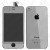 Дисплей iPhone 4G с тачскрином (серебряный) Комплект