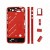 Средняя часть корпуса iPhone 4G (красный)