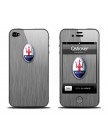Виниловая наклейка для Apple iPhone 4 | 4S Maserati Grey