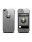 Виниловая наклейка для Apple iPhone 4 | 4S Alfa Romeo Grey
