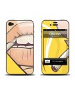 Виниловая наклейка для iPhone 4 | 4S Qsticker by Tikhomirov (Lips)