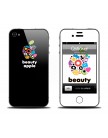 Виниловая наклейка Beauty для iPhone 4 | 4S (1)