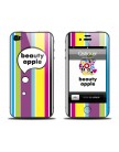 Виниловая наклейка Beauty для iPhone 4 | 4S ( 5)