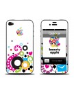 Виниловая наклейка Beauty для iPhone 4 | 4S  (4)