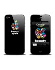 Виниловая наклейка Beauty для iPhone 4 | 4S (8)