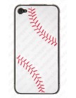 Кожаная наклейка ZAGG sportLEATHER для iPhone 4 | 4S baseball