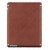 Кожаная наклейка ZAGG LEATHERskin brown для iPad 2 | 3 | 4