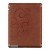 Кожаная наклейка ZAGG LEATHERskin brown embossed для iPad 2 | 3 | 4 