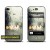 Виниловая неоновая наклейка для iPhone 4 | 4S Rain (Neon) (Дождь, светится в темноте)