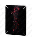 Наклейка Growing Flower для корпуса Apple iPad, самоклеящаяся, черный с орнаментом, Hama