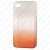 Чехол Drop для iPhone 4 | 4S, пластик, прозрачный/оранжевый, Hama