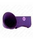 Подставка (горн-усилитель звука) Bone Horn Stand для iPhone 4 | 4S, фиолетовая
