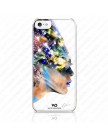 Чехол для iPhone 5 | 5S | SE WHITE DIAMONDS, iPhone5 Nafrotiti White, пластик, украшен кристаллами Swarovski, белый