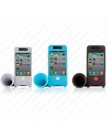 Чехол-подставка (горн-усилитель звука) Bone Horn Bike для iPhone 4 | 4S, голубой