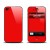 Виниловая наклейка для iPhone 4 | 4S Carbon Red - iPhone4