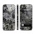 Виниловая наклейка для iPhone 5 Flowers Grey