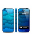 Виниловая наклейка для iPhone 5 Clouds 