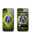 Виниловая наклейка для iPhone 5 Флаг Бразилии