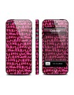Виниловая наклейка для iPhone 5 Louis Vuitton Pink 