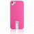 Чехол EGO Snap Case Hybrid с флешкой на 4Gb для iPhone 5 (розово-белый)