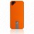 Чехол EGO Snap Case Hybrid с флешкой на 4Gb для iPhone 5 (оранжево-серый)