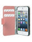 Чехол Melkco Wallet Type для iPhone 5 (розовый)