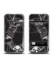 Выпуклая наклейка Darth Vader Black для iPhone 4 | 4s